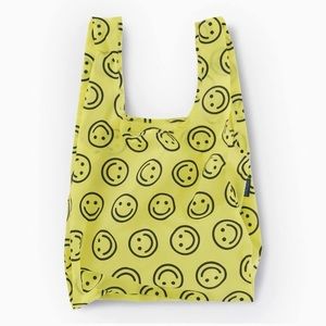 Baggu - Standard (yellow + smiley face)
